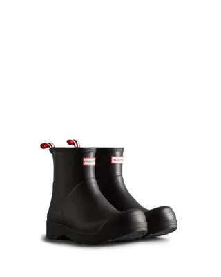 Bota de Lluvia Hunter 18 cm Negra Vegana