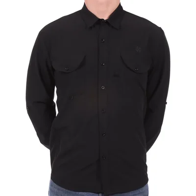 Camisa Manga Larga con Bolsillos Carlo Corinto para Hombre