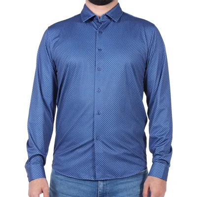 Camisa de Lunares Manga Larga Ted Lapidus para Hombre