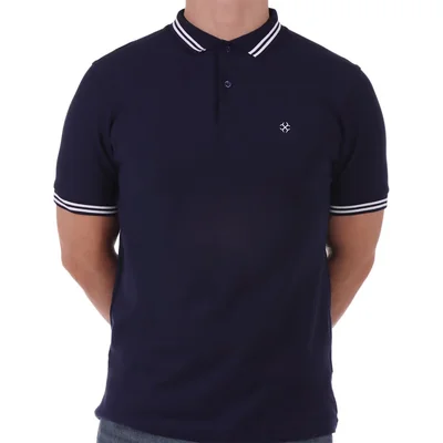 Playera Polo Manga Corta Logo Bordado Carlo Corinto para Hombre