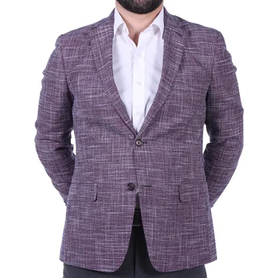 Saco Slim Tejido Texturizado Carlo Corinto para Hombre