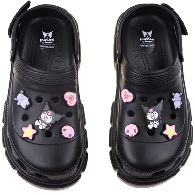 Sandalias con Charms de Kuromi Clog Kitty para Mujer