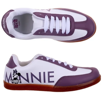 Tenis de Minnie Mouse Bicolor Casuales Disney para Mujer