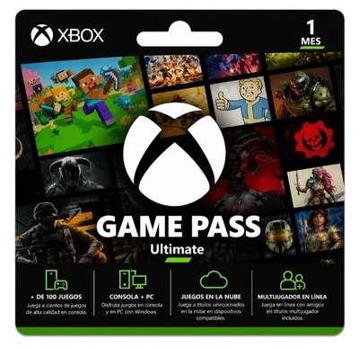 Membresía Xbox Game Pass Ultimete 1 Mes