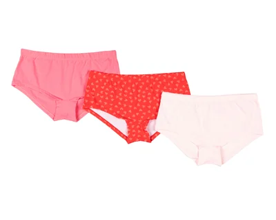 Bóxer con Cintura Elástica Lovest Multicolor para Mujer 3 Piezas