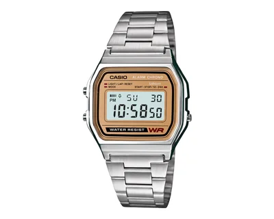 Reloj Casio Unisex A158WEA-9CF Plateado