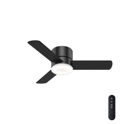 Ventilador de techo Hunter 112 cm LED negro mate