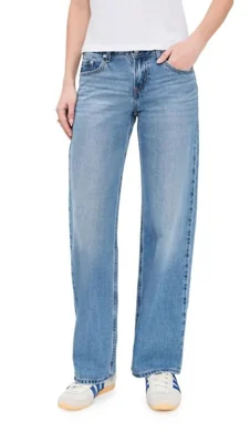 PANTALONES Levi's Mujer 31/81 cm Corte bajo y holgado de Tencel