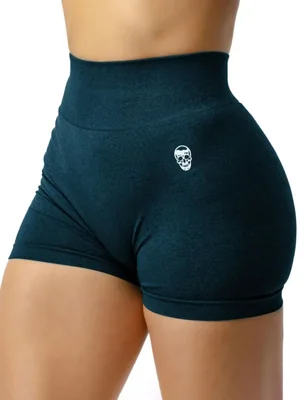 Pantalones cortos Gymreapers Infinity Cintura Alta Biker (Atlantis)