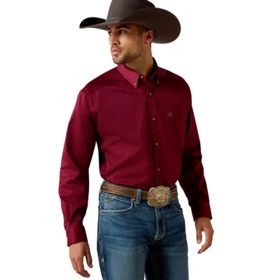 Camisa ARIAT de Corte Clásico con Botones Estilo Vaquero