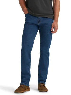 Jeans Wrangler Corte Regular 34W x 34L Stonewash Oscuro