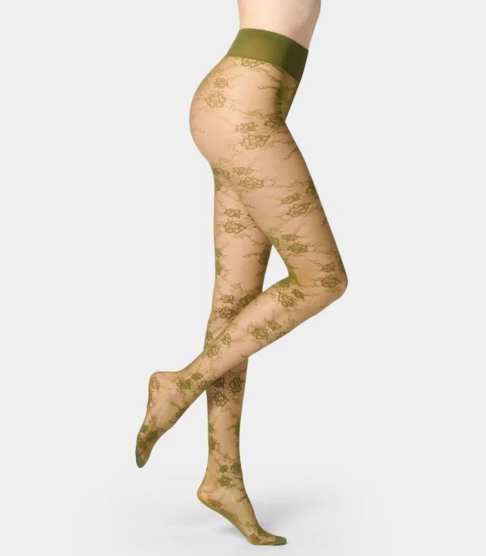 Pantimedias estampada Mujer