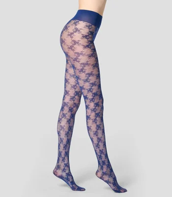 Pantimedias estampada Mujer