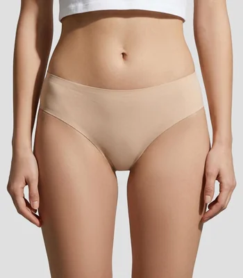 Calzón bikini liso Mujer