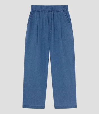 Pantalón Walter de lino liso Mujer