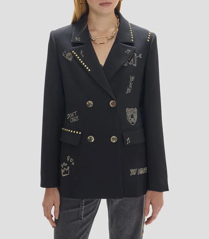 Blazer liso Mujer