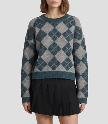 Suéter cuello redondo Mujer