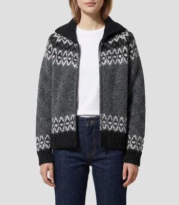 Suéter cuello alto Mujer