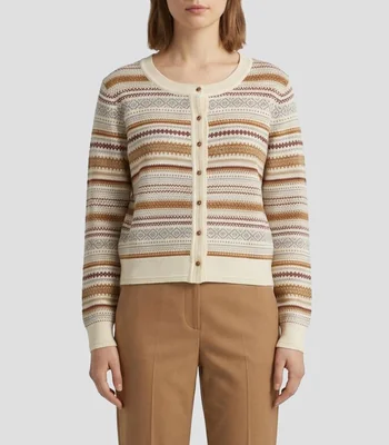 Suéter cuello redondo Mujer
