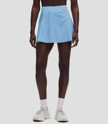 Falda midi de pliegues Elisa Pleated Mujer