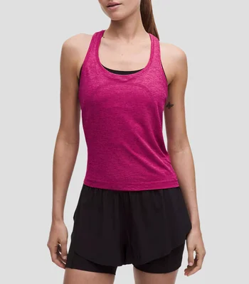 Camiseta de Tirantes Swiftly Tech Racerback 2.0 con microdiseño Mujer