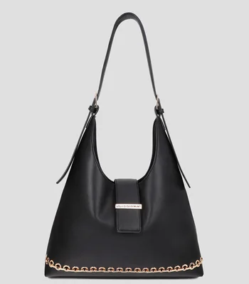 Bolsa Shoulder Shopper con ojales Mujer