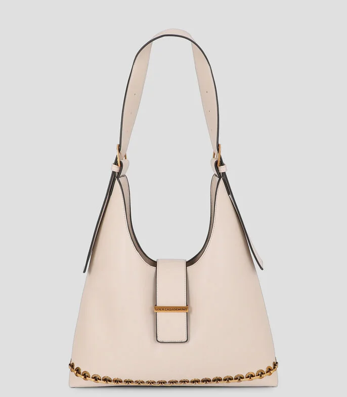 Bolsa Shoulder Shopper con ojales Mujer