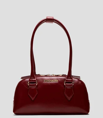 Bolsa shoulder con ligera textura Mujer