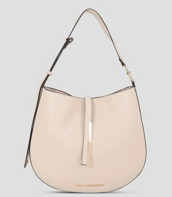 Bolsa Shoulder Shopper aplique metálico Mujer
