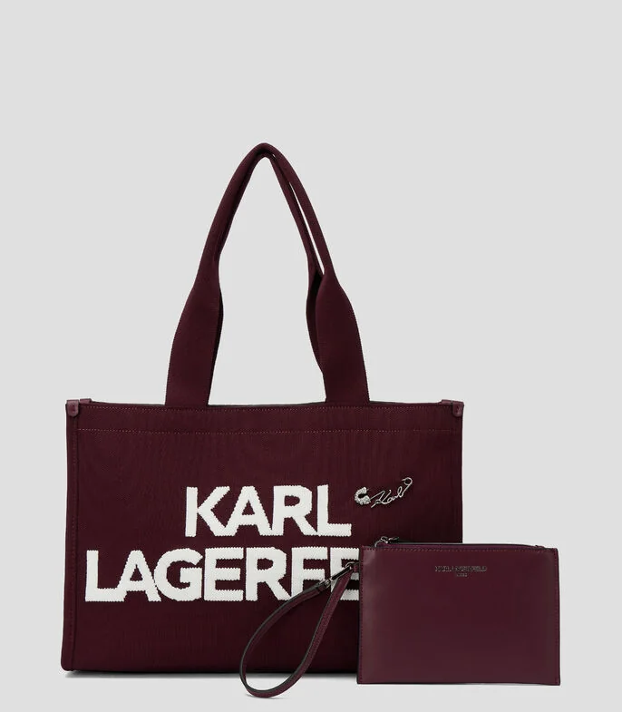 Bolsa Tote Paris Kristina con microdiseños Mujer