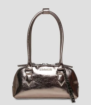 Bolsa shoulder con charm Mujer