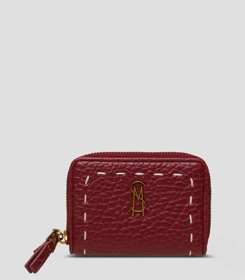 Cartera negra diseño con pespuntes a contraste mujer