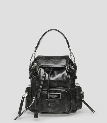 Mochila casual con acabado deslavado mujer