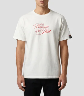 Playera cuello redondo manga corta estampado Hombre