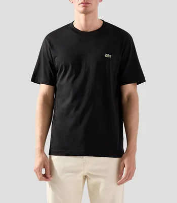 Playera cuello redondo manga corta lisa Hombre