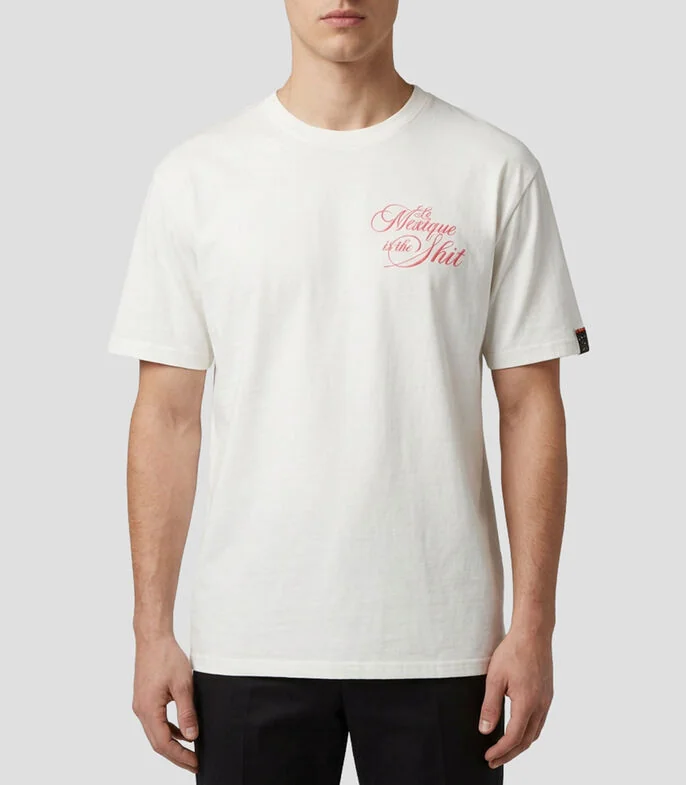 Playera cuello redondo manga corta estampado Hombre