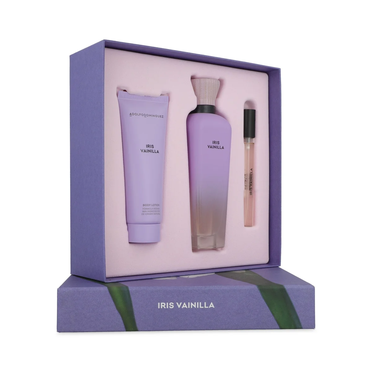 ADOLFO DOMINGUEZ IRIS VAINILLA 120ML EDP SET