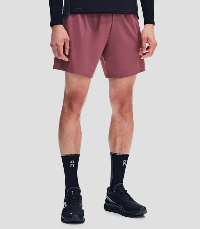 Short para correr elástico Hombre