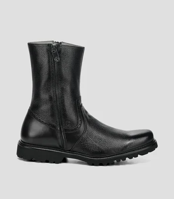 Botas medias en Piel Hombre