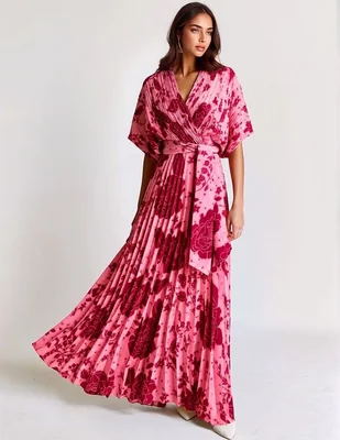 Vestido largo de fiesta familia zomos para mujer