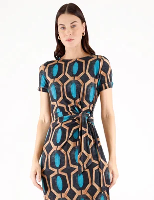 Vestido a la rodilla casual coleccion para mujer
