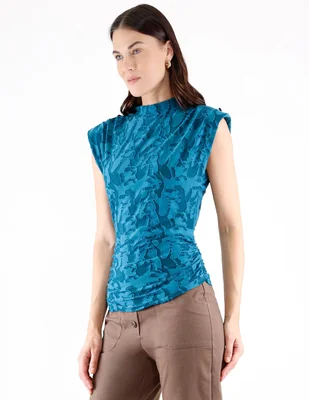BLUSA COLECCION manga Sin Manga para mujer
