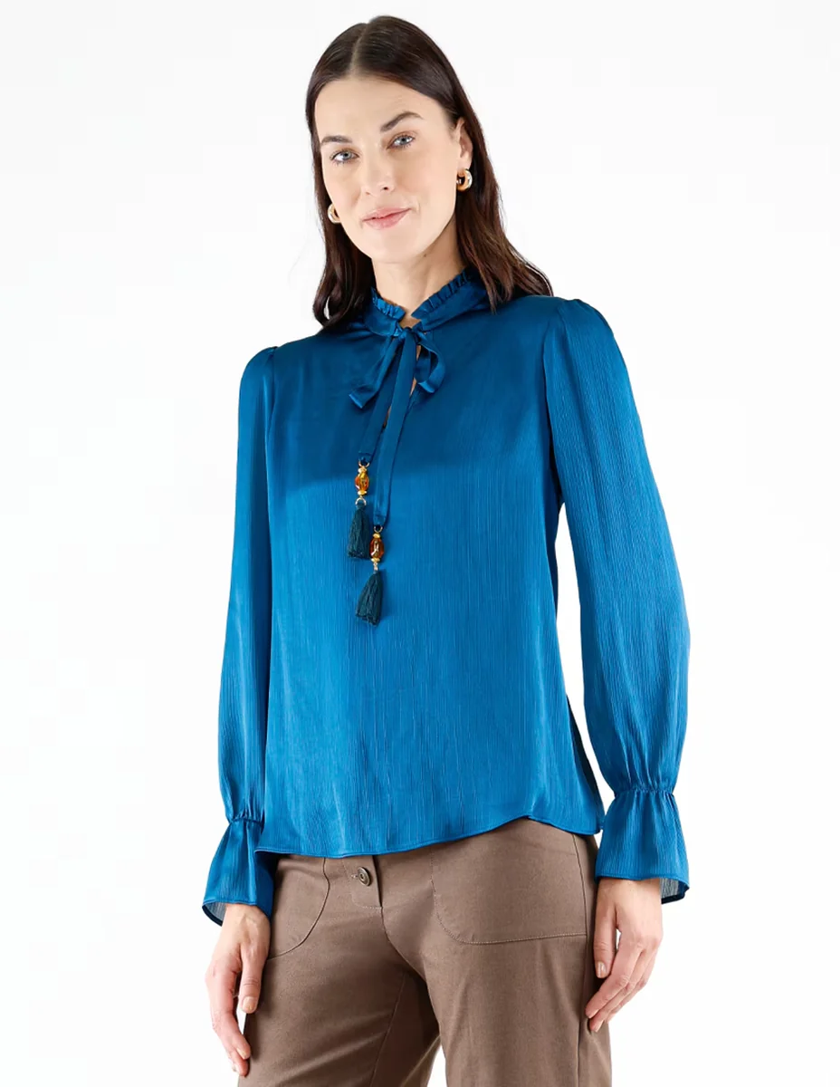 BLUSA COLECCION manga Larga para mujer