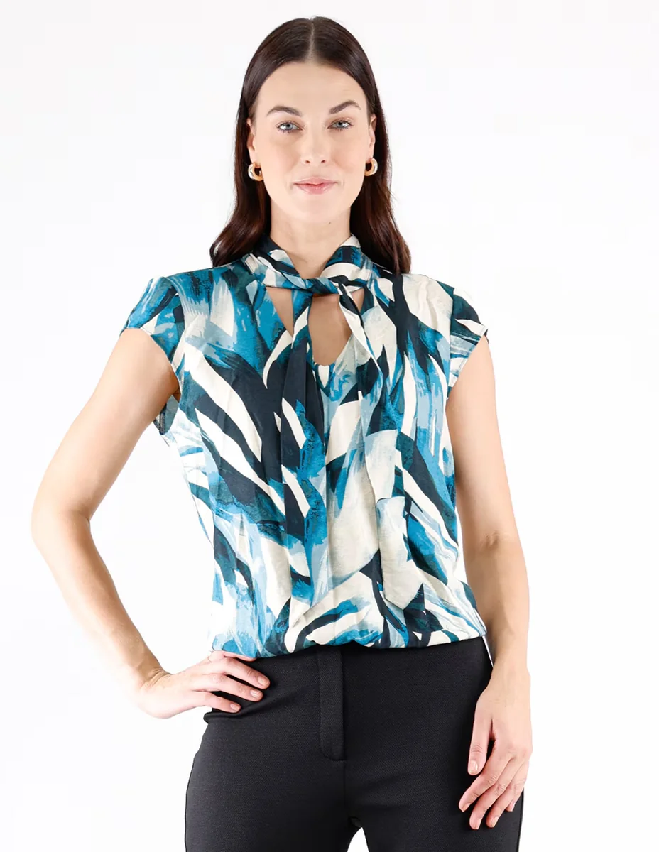 BLUSA COLECCION manga Corta para mujer