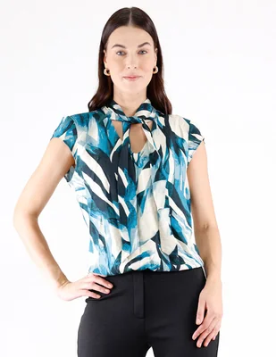 BLUSA COLECCION manga Corta para mujer