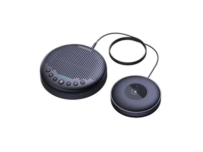 Bocina con micrófono eMeet Luna Plus 8+1 cadena en cadena para 25 personas 10 h de batería