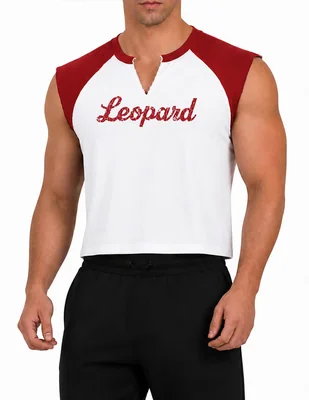 Playera high performance garage cutoff sleeveless cuello v para hombre