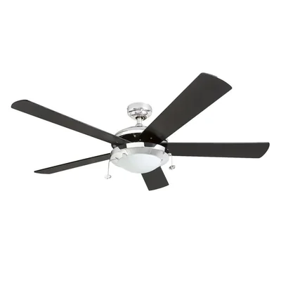 Ventilador coolfan de techo vendaval 52" níquel cepillado