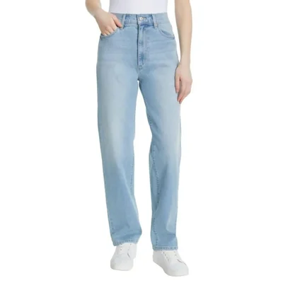 PANTALONES Gloria Vanderbilt de Pierna Recta Talla 10 Azul Claro