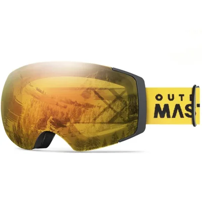 Gafas de esquí OutdoorMaster PRO sin marco UV400 para hombre y mujer